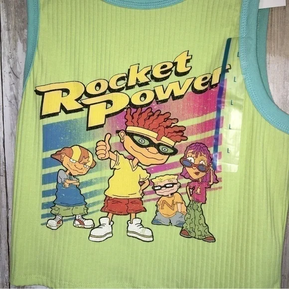 NWT Nickelodeon Rocket Power Tank - Picture 4 of 6